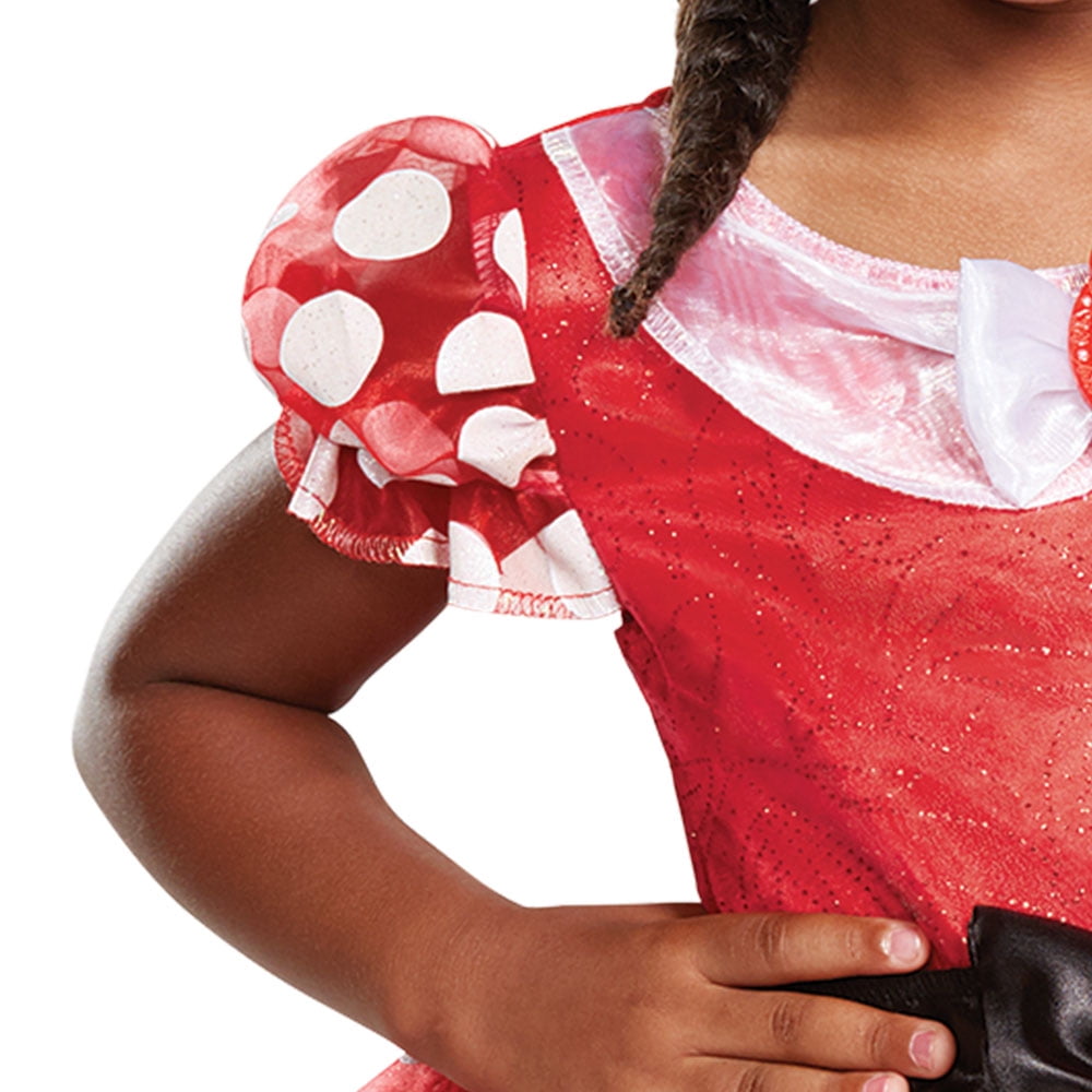 Disney Minnie Mouse Halloween Costume for Children, Toddlers Size 2T, by Disguise