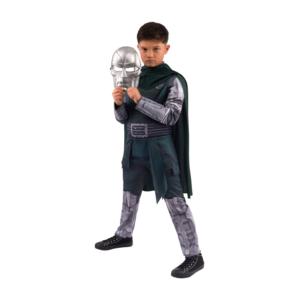 Marvel's Doctor Doom Halloween Costume for Children, Boy's Size S (6/7), by Jazwares