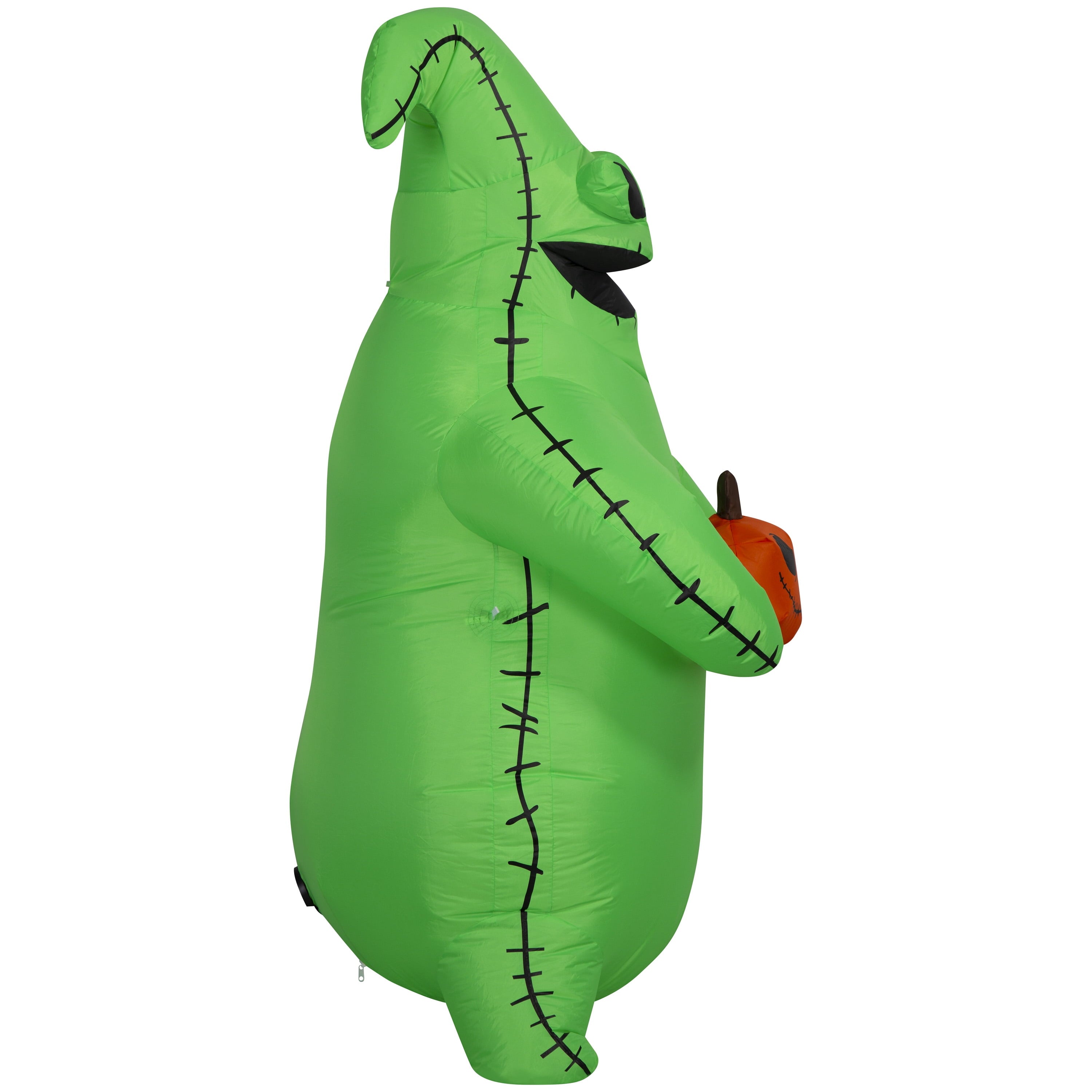 Halloween Airblown Yard Inflatables Oogie & Jack Pumpkin Head 39.37 in x 28.34 in x 59.84 in 3.10 lb