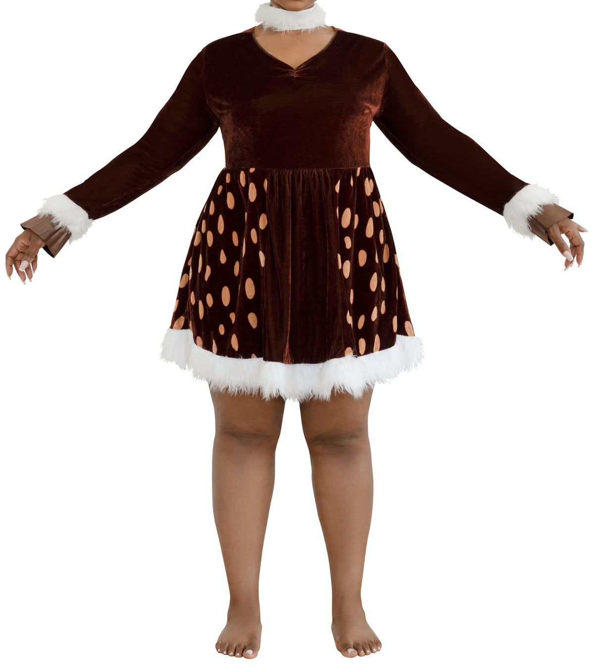 Deer Me! Halloween Costume for Adults, Women's Size M (8/10), by Way to Celebrate