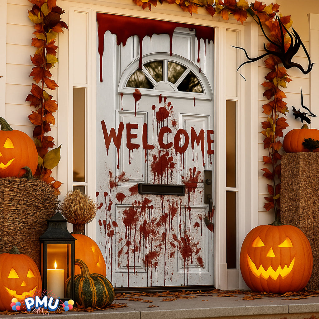 PMU Halloween Microwave Door Decoration 12in x 24in (1/pkg) Pkg/1