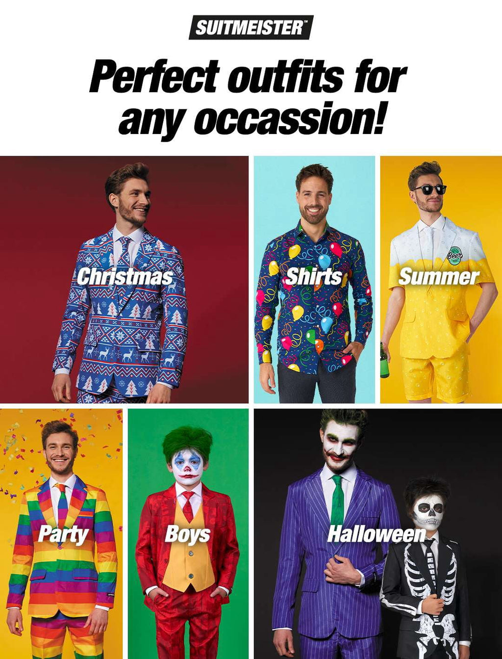Suitmeister The Riddler Boy's Fancy-Dress with All Over Question Mark Design for Children, Size 4-6
