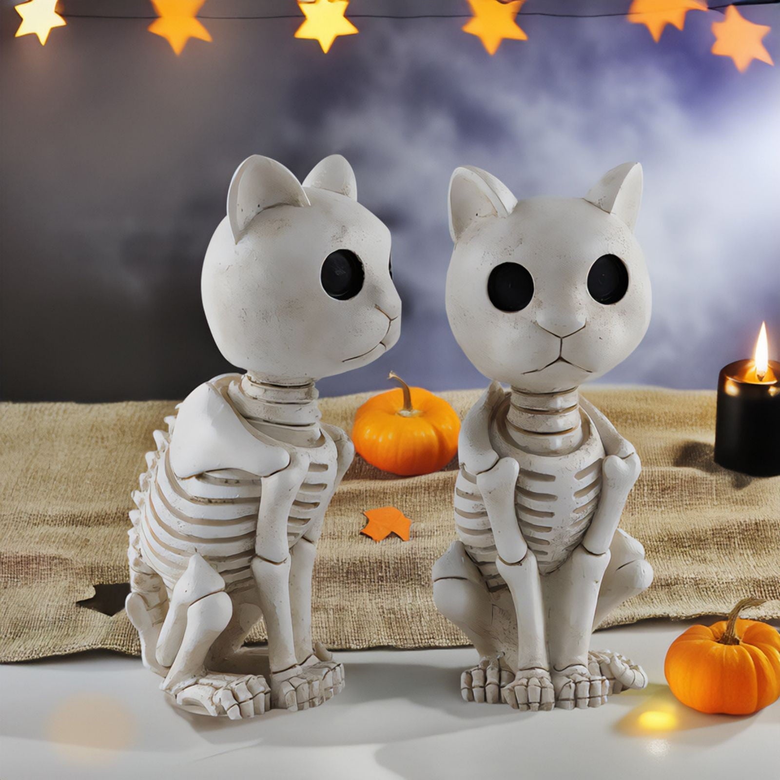 amlbb Halloween Decoration Halloween Skeleton Horror Decorations Simulation Animals Skeleton Ornaments Bar Decoration Frogs Skeleton on Clearance