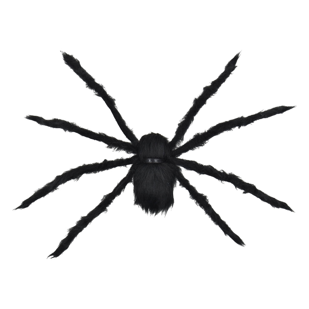 Giant Spider Web with Spider Decoration, Black, 8', Halloween by Way To Celebrate