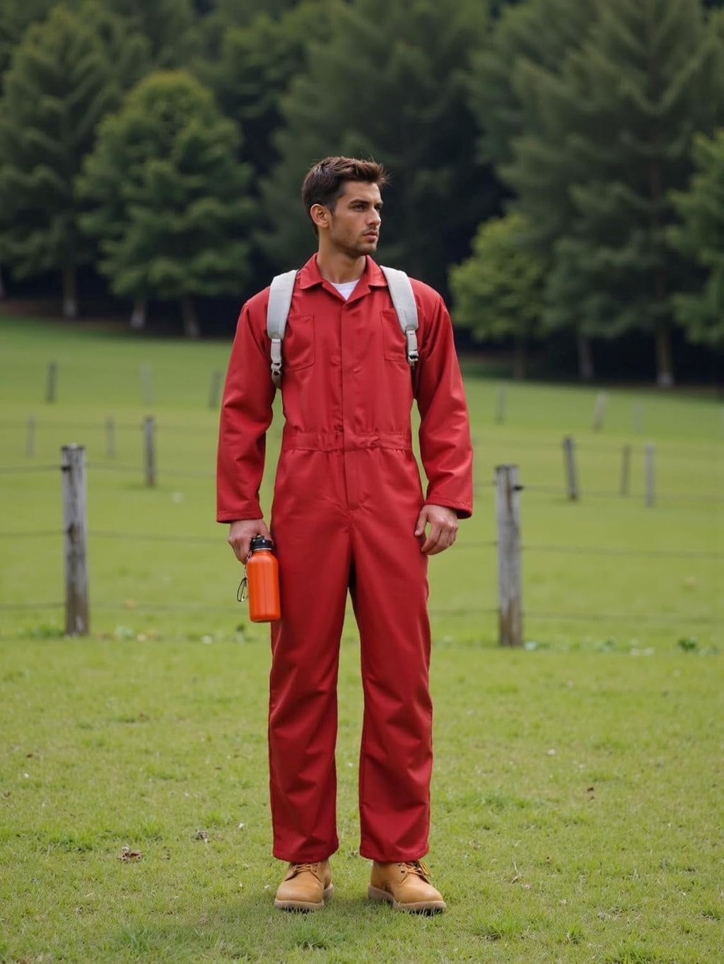 Blue Adult Jumpsuit Coveralls Halloween Michael Myers Costume for Men