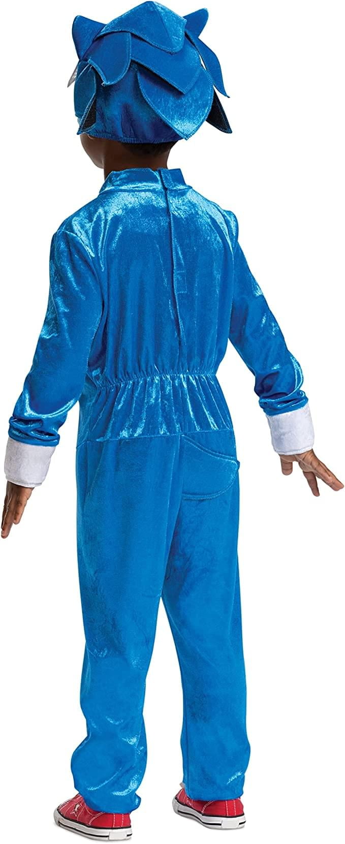 Disguise Toddler Boys' Sonic the Movie Sonic Jumpsuit Costume - 3T-4T