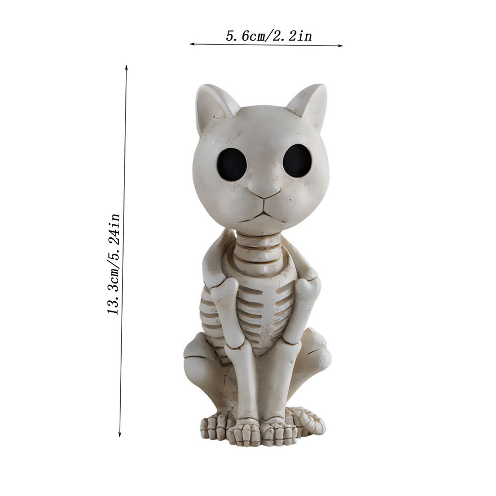 amlbb Halloween Decoration Halloween Skeleton Horror Decorations Simulation Animals Skeleton Ornaments Bar Decoration Frogs Skeleton on Clearance