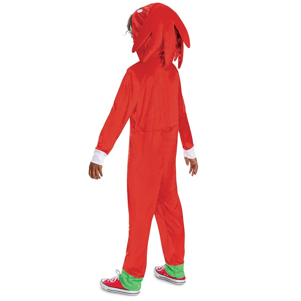 Disguise Boys' Sonic The Hedgehog 3 Knuckles Classic - Size 4-6 - Red