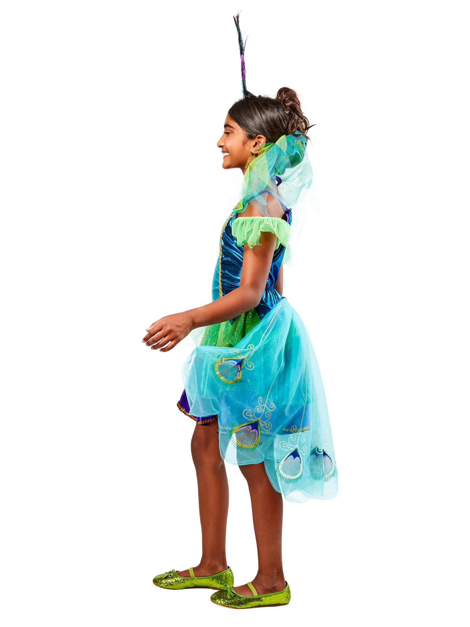 Rubies Peacock Costume for Kids, Girls Small