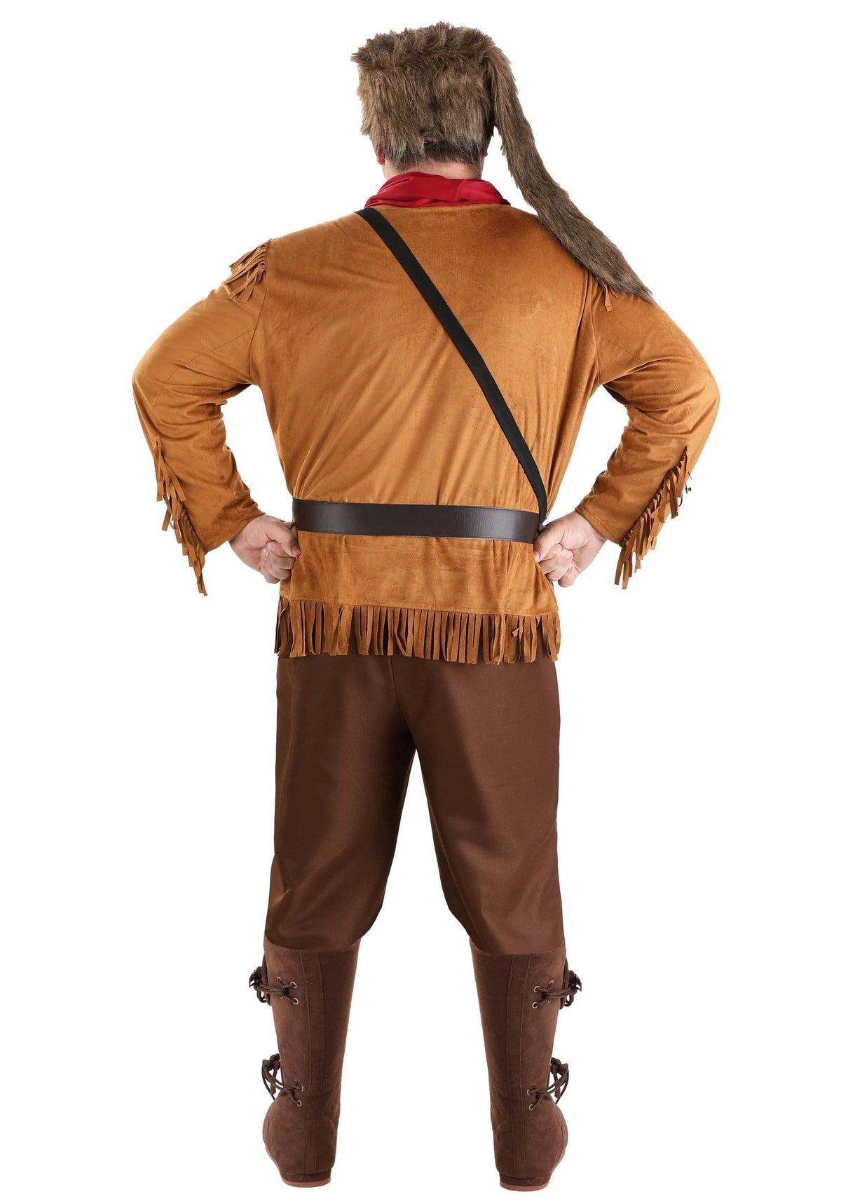 Plus Size Davy Crockett Costume for Men
