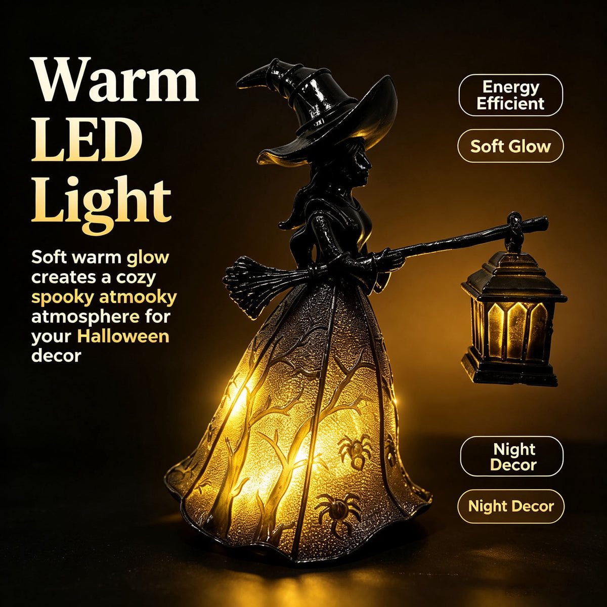 YZEGDCH Halloween 3D Ghost Campfire Flickering Night Light 2 Funny Roasting Marshmallows at Campfire LED Electric Faux Flameless Campfire Nightlight Funny Halloween Decor