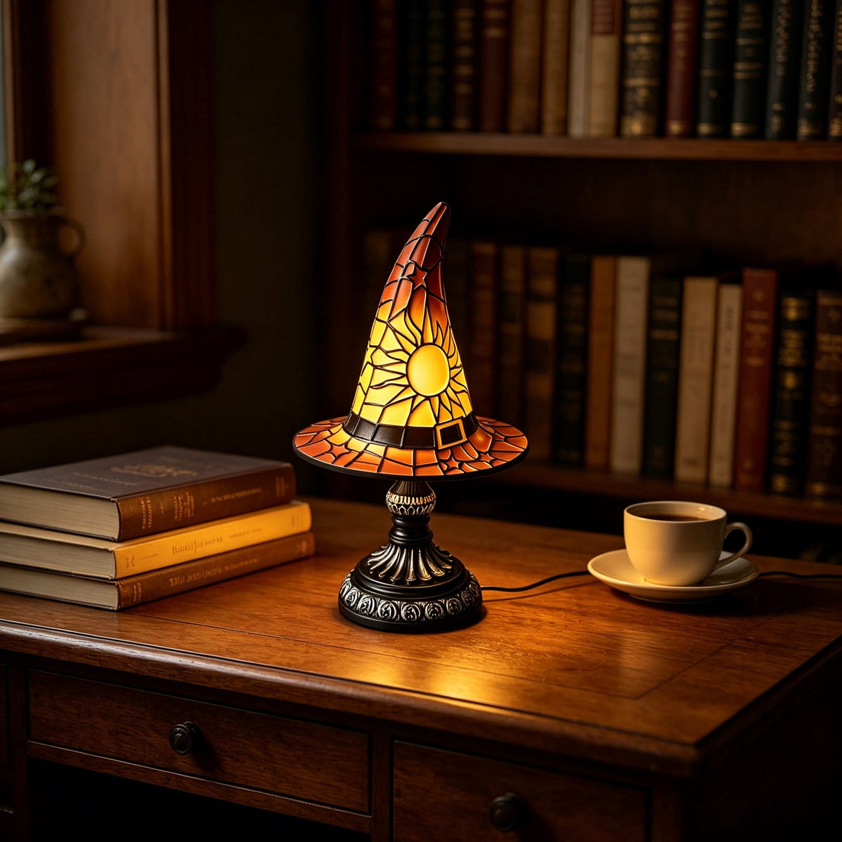 YZEGDCH Halloween 3D Ghost Campfire Flickering Night Light 2 Funny Roasting Marshmallows at Campfire LED Electric Faux Flameless Campfire Nightlight Funny Halloween Decor