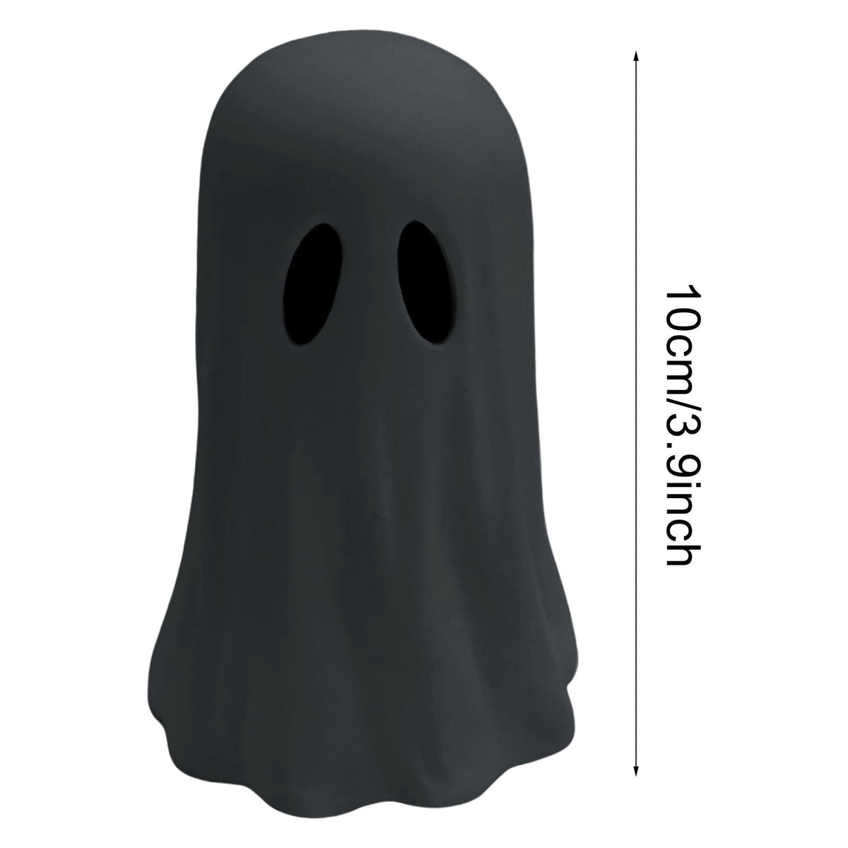 Halloween Ghost Figurine - Spooky Resin Ghost Statue, Cute Halloween Decorations Indoor for Tabletop Home Decor Party Gifts