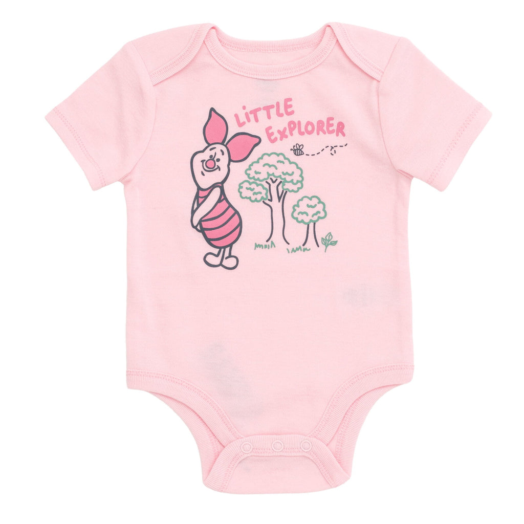 Disney Winnie the Pooh Baby Boy or Girl 2-Piece Cosplay Bodysuit and Hat Set Light Blue Eeyore