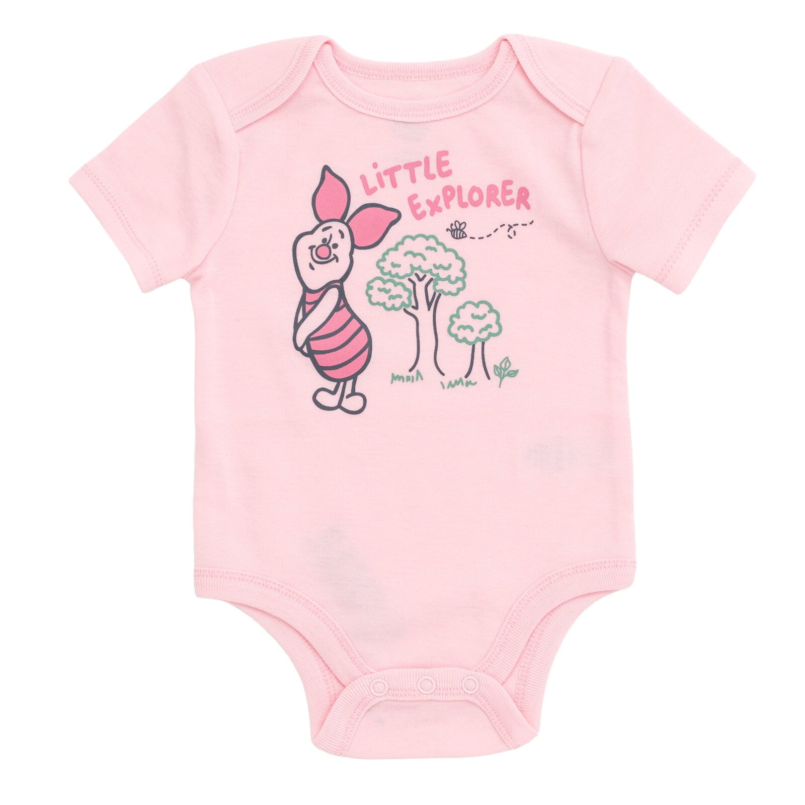 Disney Winnie the Pooh Baby Boy or Girl 2-Piece Cosplay Bodysuit and Hat Set Light Blue Eeyore