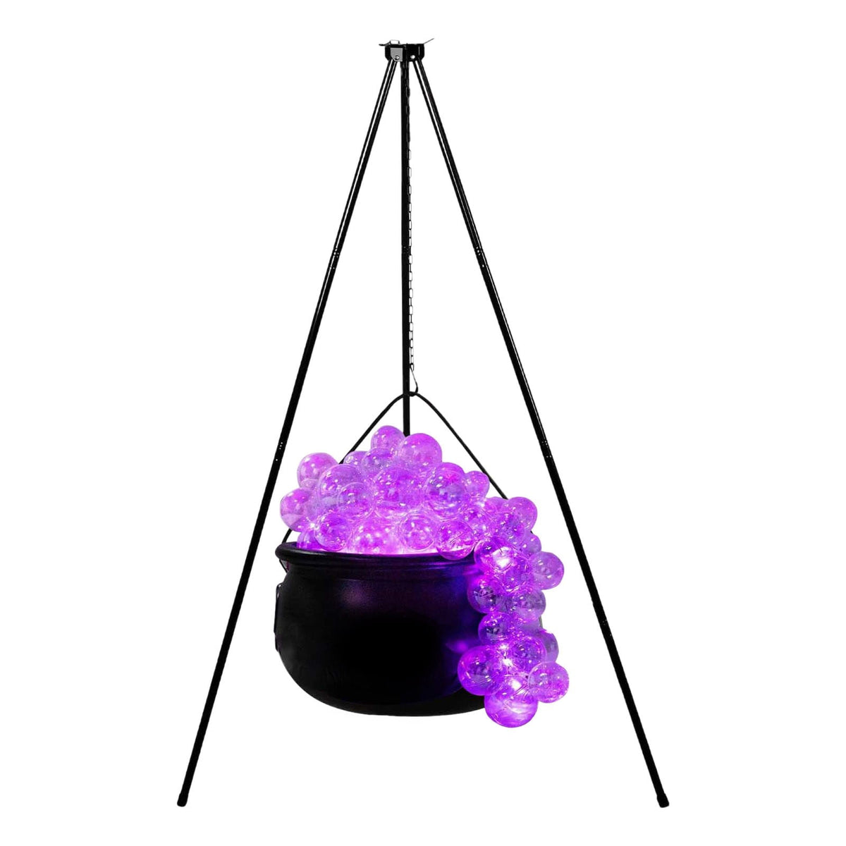 Muecwrye Halloween Decorations Outdoor, Halloween Clearance! Halloween Witches Cauldron with Lights, DIY Bubbling Cauldron Set Decor for Home Porch Outside, Halloween Party Supplies( Without Tripod)