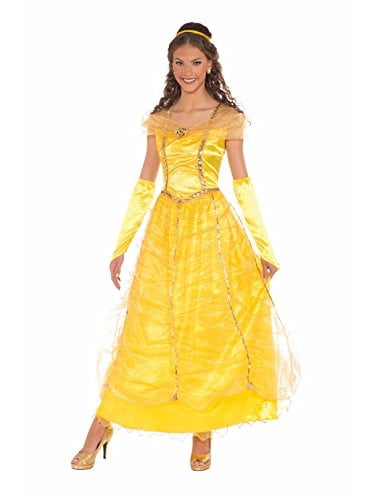 Womens Golden Princess Halloween Costume