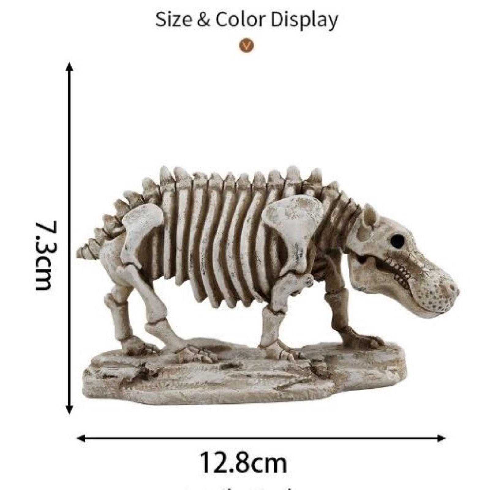 amlbb Halloween Decoration Halloween Skeleton Horror Decorations Simulation Animals Skeleton Ornaments Bar Decoration Frogs Skeleton on Clearance