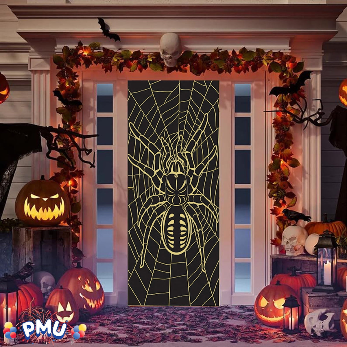 PMU Halloween Microwave Door Decoration 12in x 24in (1/pkg) Pkg/1