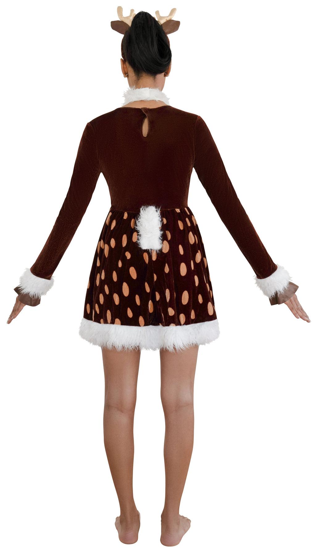 Deer Me! Halloween Costume for Adults, Women's Size M (8/10), by Way to Celebrate