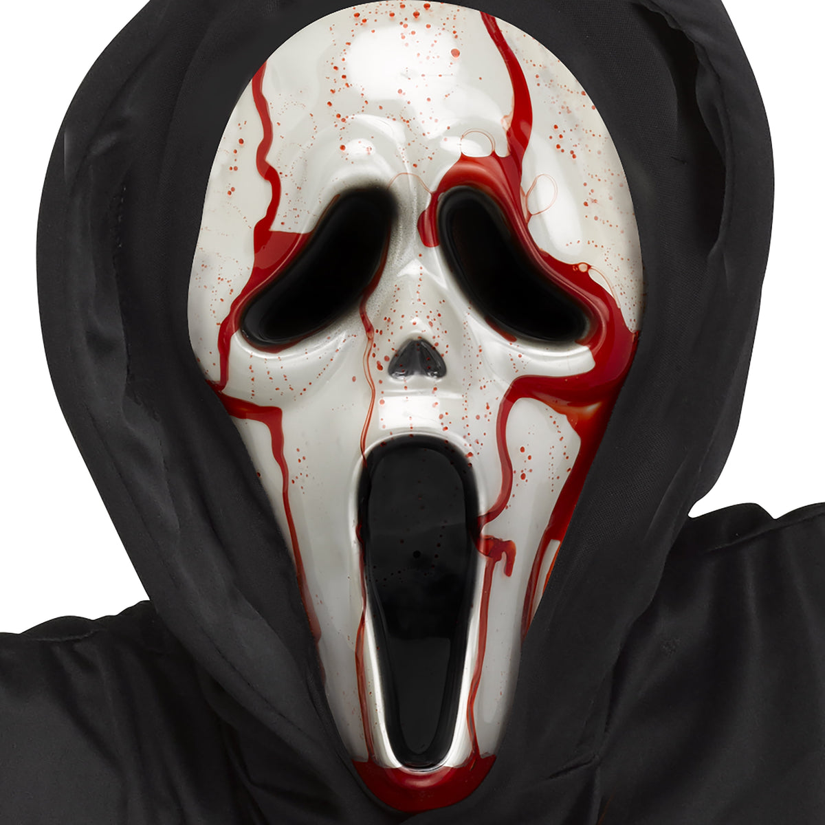 Officially Licensed Bleeding Ghost Face Halloween Costume for Children, Boys Size L (10/12), by Fun World
