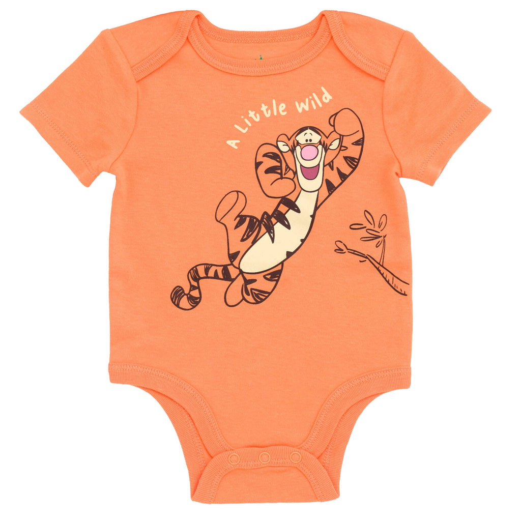 Disney Winnie the Pooh Baby Boy or Girl 2-Piece Cosplay Bodysuit and Hat Set Light Blue Eeyore