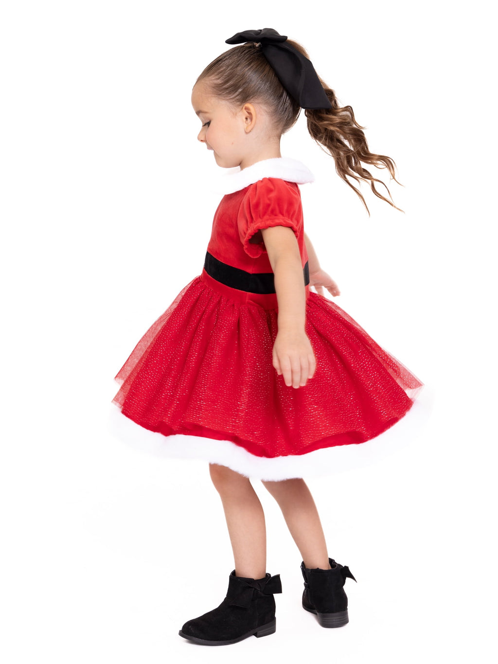 Toddler Girl Elf Velour Cosplay Dress, Sizes 12M-5T