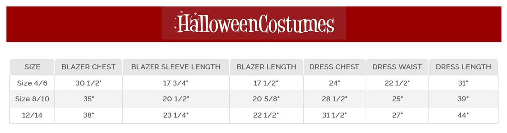 Wednesday Nevermore Girl's Costume