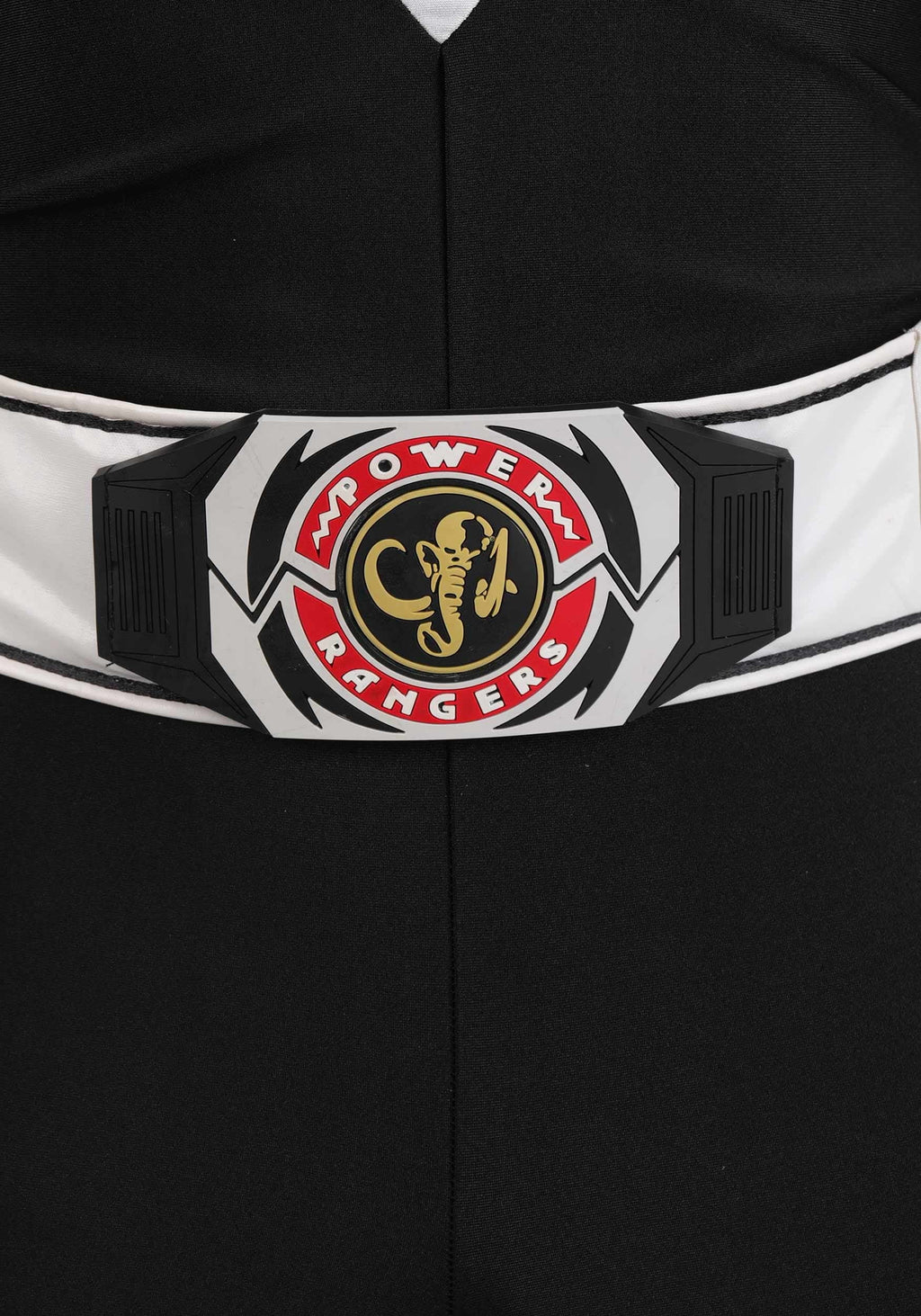 Men's Authentic Power Rangers Black Ranger Costume