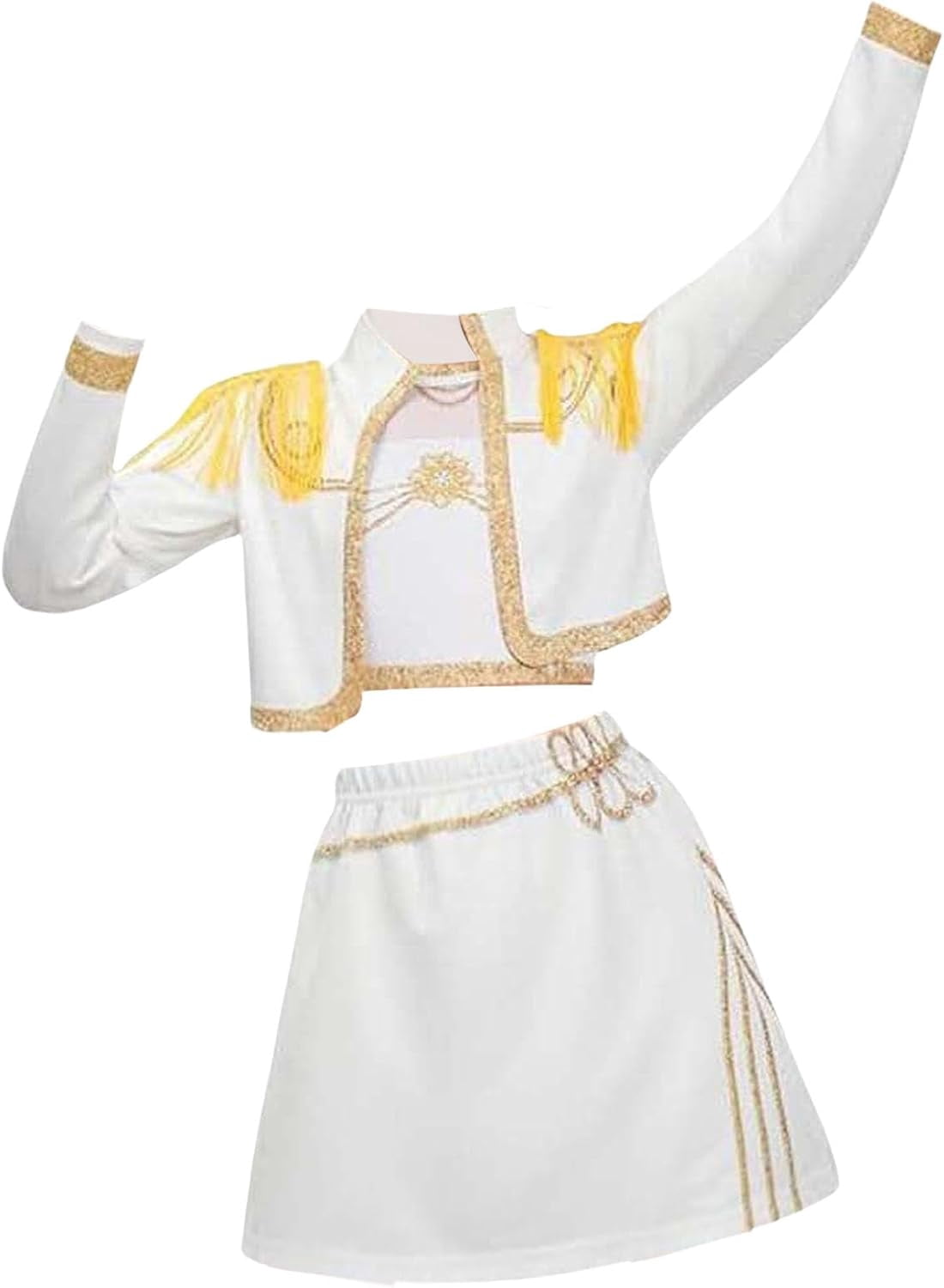 Satmonnus Halloween Anime Cosplay Costume, Popular Singers Idol Stage Role Play Stage Costume Performance Outfits for Halloween Cosplay Dress Up