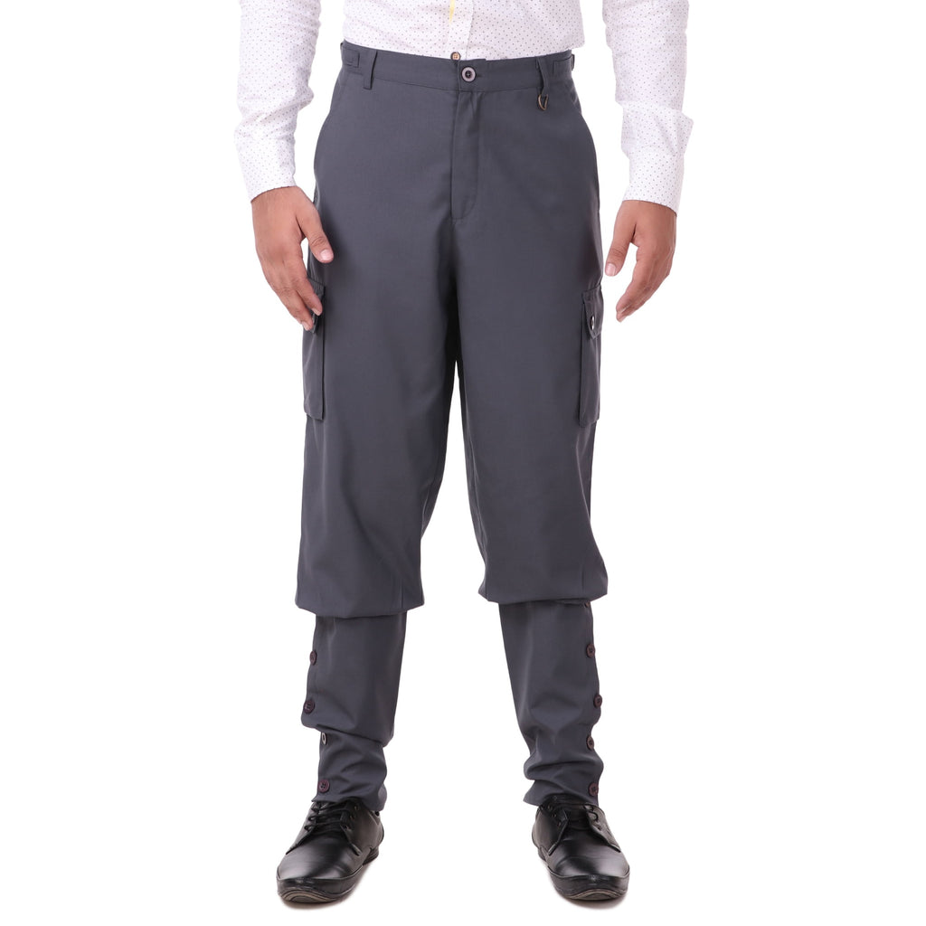 ThePirateDressing Men's Victorian Steampunk Costume Airship Pants Trousers