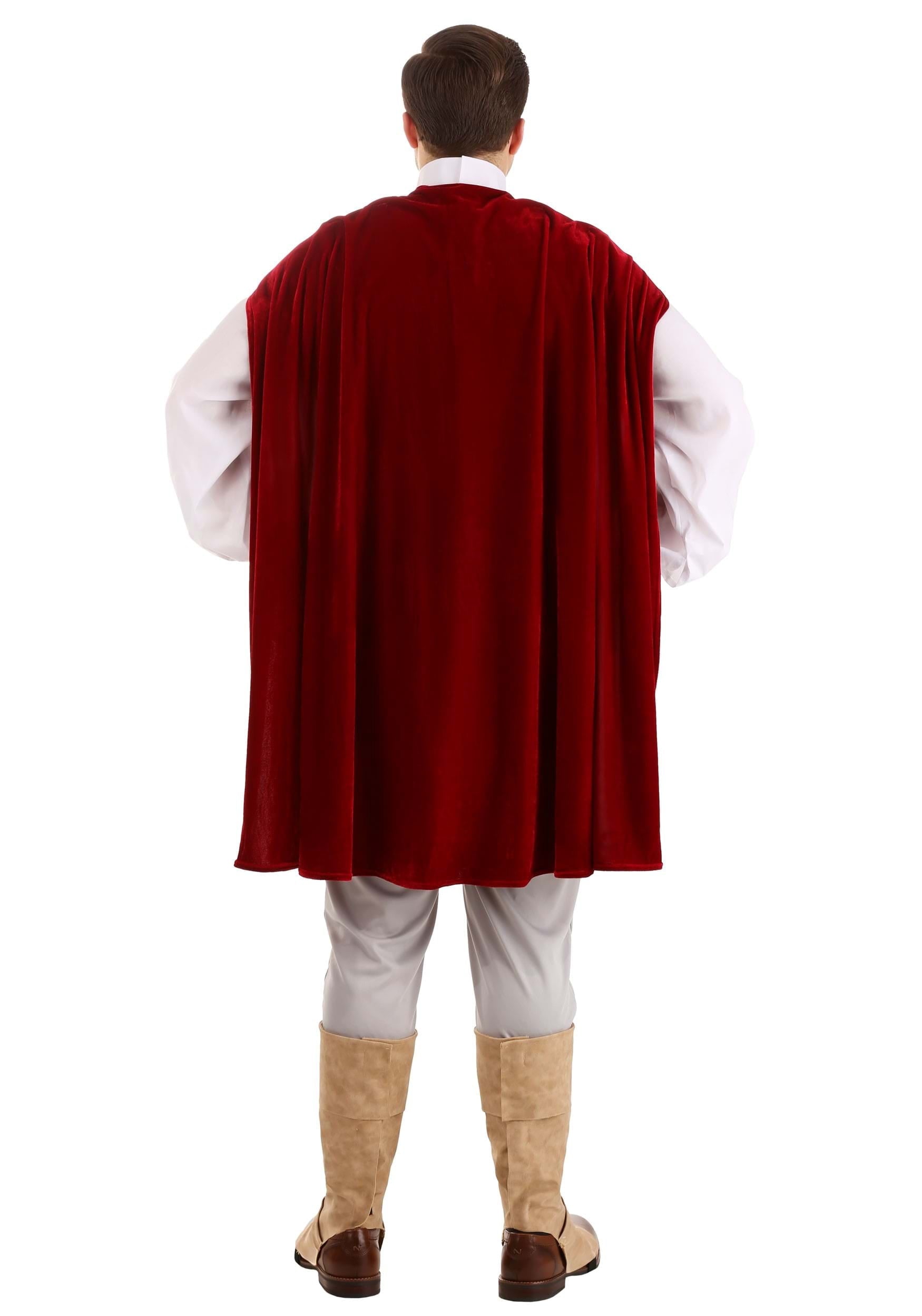 Snow White The Prince Men's Costume