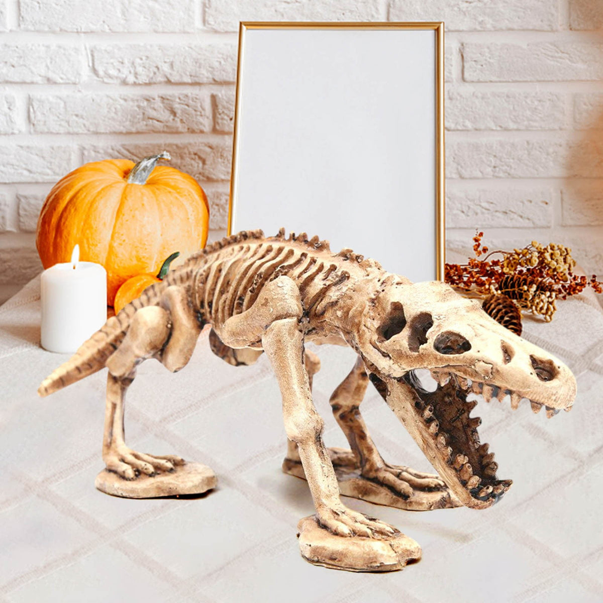 amlbb Halloween Decorations Outdoor Halloween Dark Terror Skeleton Decoration Props Set Up Ghost House Halloween Decor on Clearance