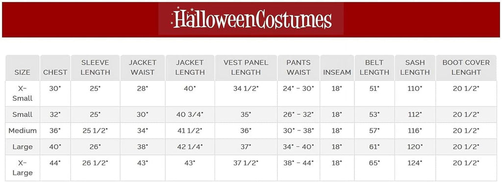 Deluxe Jack Sparrow Pirate Costume for Men
