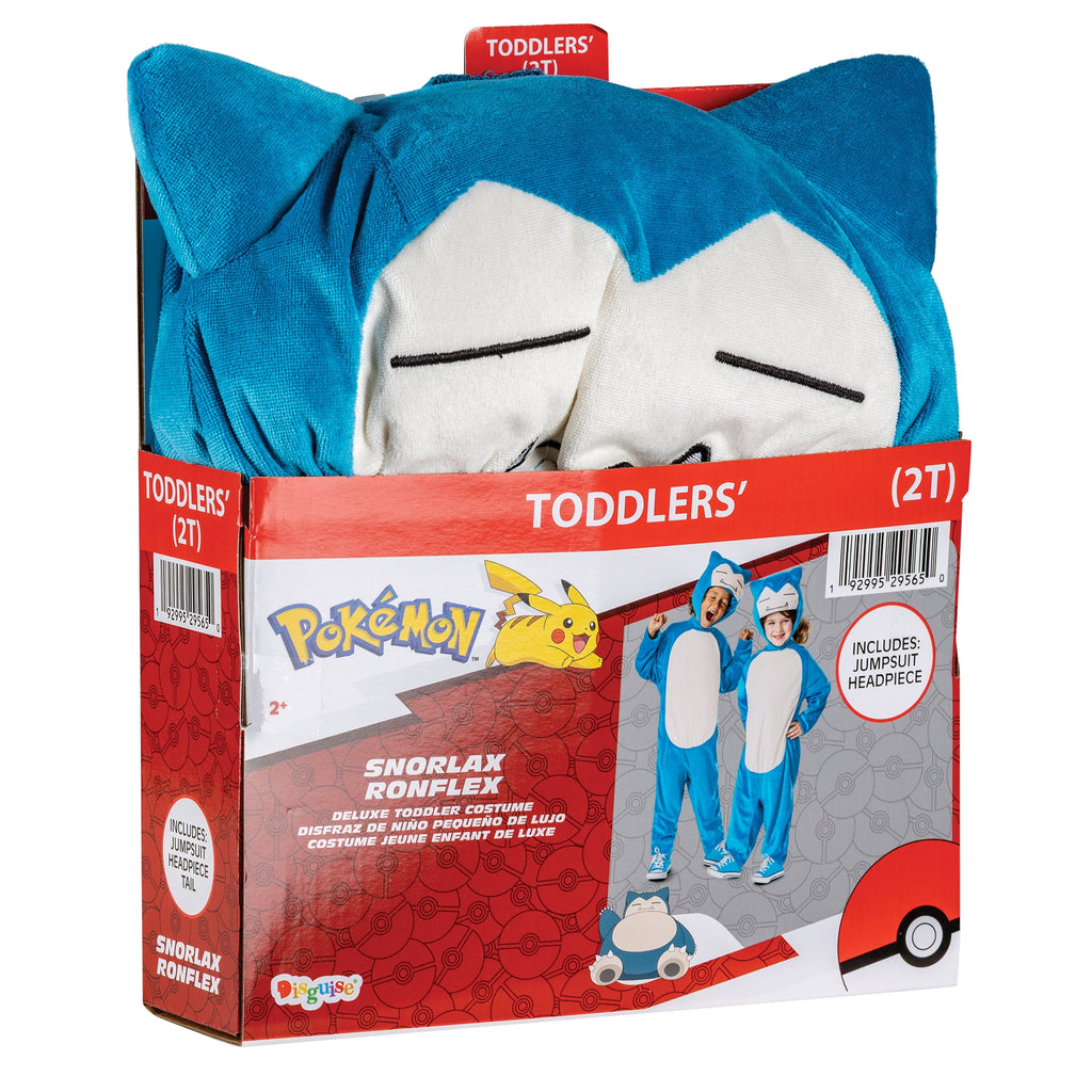 Pokemon Snorlax Halloween Costume for Children, Toddlers Size 2T, by Disguise