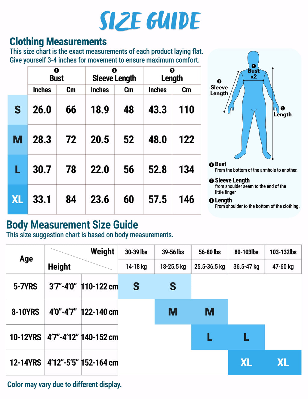 Joyfy Scary Halloween Costume for Kids, Slenderman Skin Bodysuit Skinsuit for Boys Girls Halloween Dress up Party Age up to 12 Years