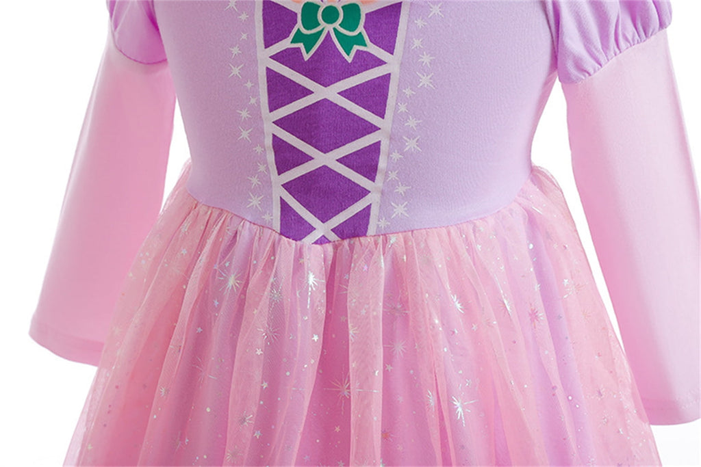 WIBACKER 1-6Y Toddler Girls Princess Costumes Dresses Fancy Dress Up Clothes for Halloween Party Cosplay, Christmas Gift