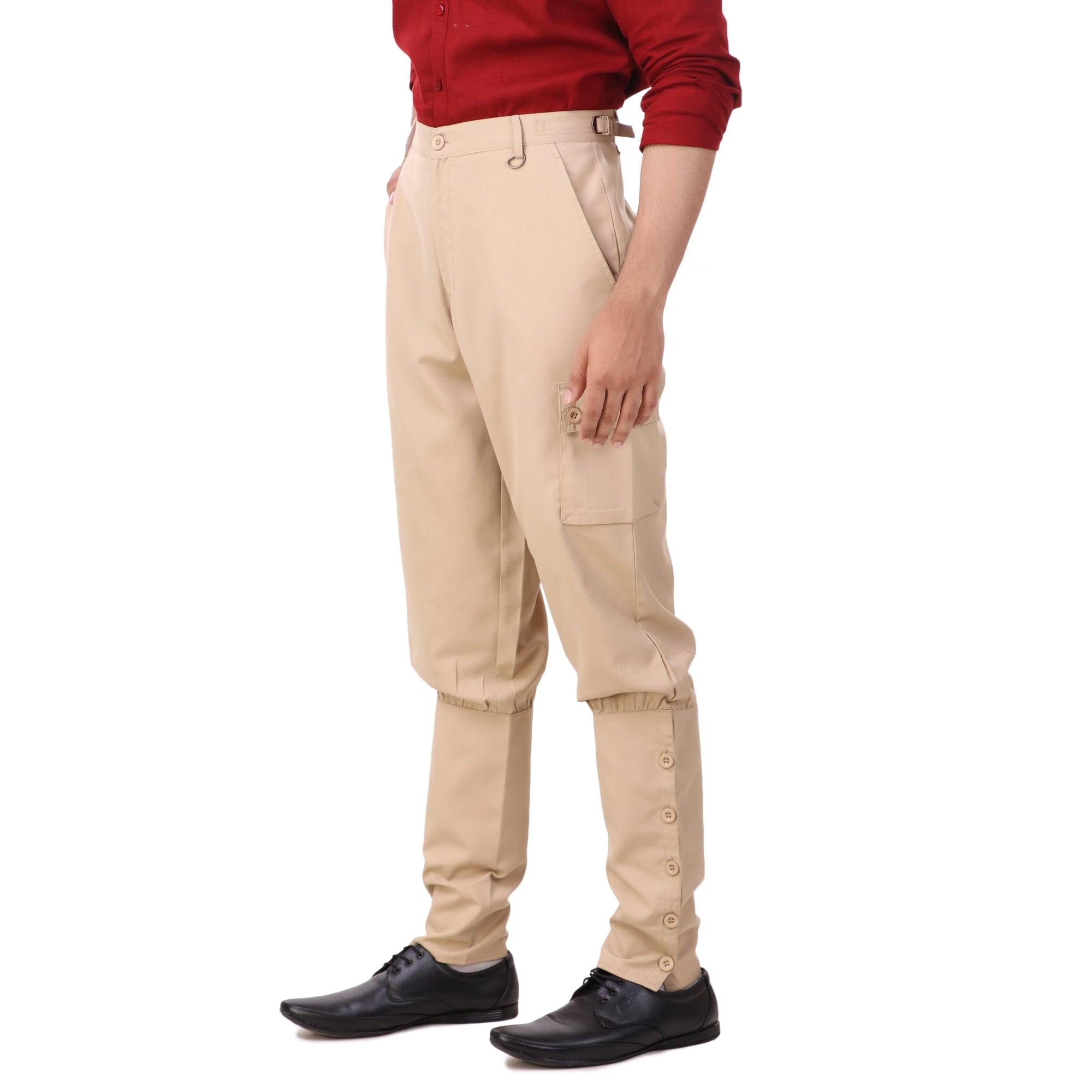ThePirateDressing Men's Victorian Steampunk Costume Airship Pants Trousers