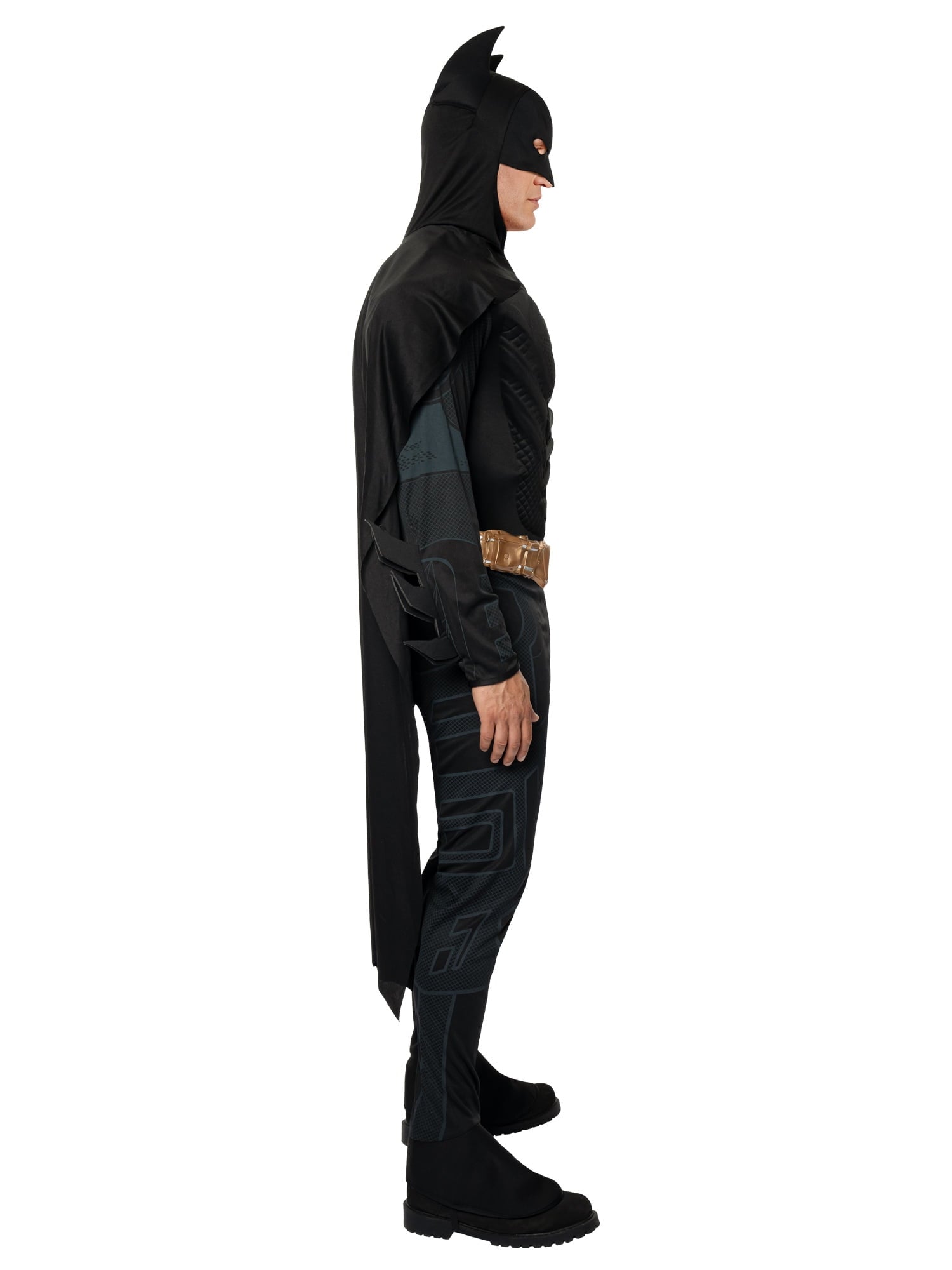 The Dark Knight Batman Deluxe Costume for Adults by Rubies, Men's XL