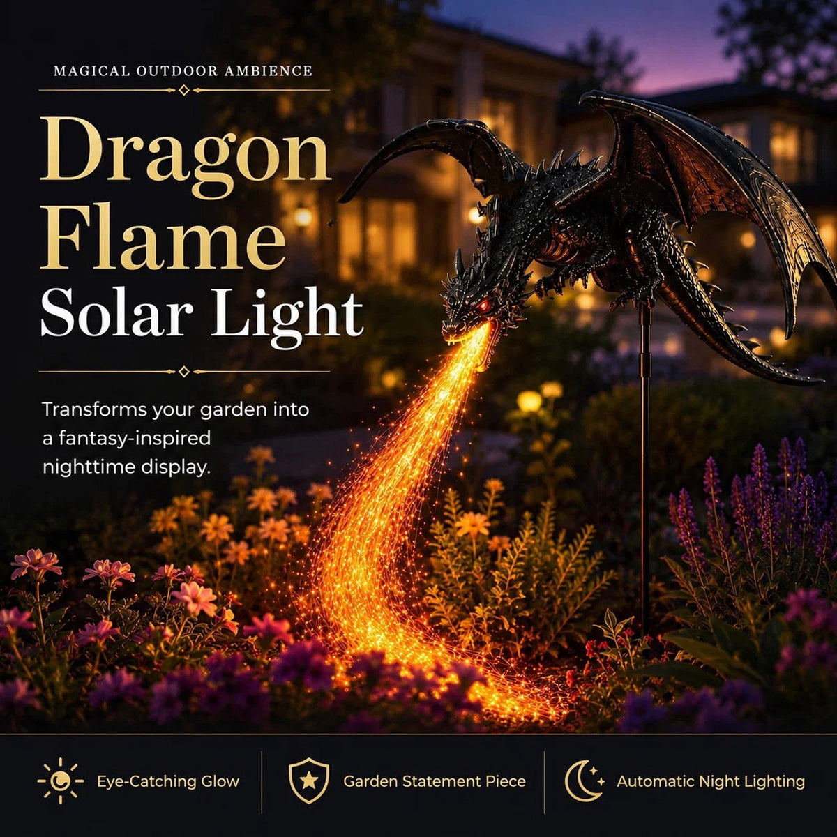 Halloween Witch Cauldron Garden Stake Lights, 2.7Ft LED Color Waterfall-Style Light Flow Flying Witch Garden Stake, Waterproof Weather Resistant Projector Lights for Outdoor Yard, Lawn, Pathway