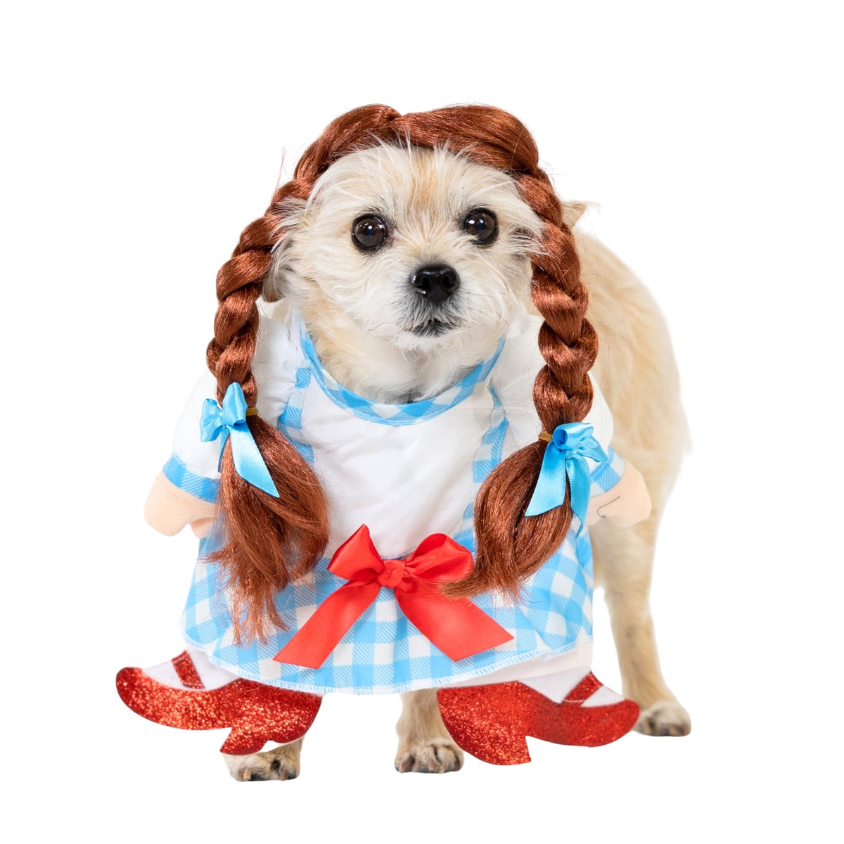 Vibrant Life Halloween Gingham Girl Costume for Dogs and Cats, Small