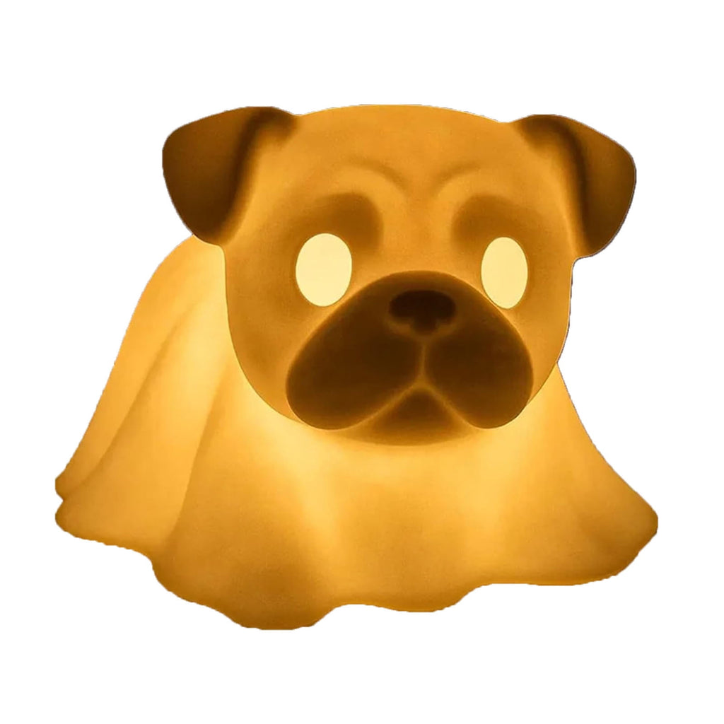 Dachshund Ghost Lamp - Cute Halloween Decor Nightlight for Dog Lovers, Glowing Ghost Dog Figurine for Bedrooms and Offices, Unique Quirky Décor with LED Technology
