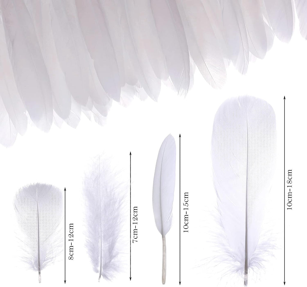 600PCS Red Feathers, 3-4.7 inch Feathers Bulk for DIY Crafts Wedding Halloween Costume Party Decorations Dream Catcher Supplies