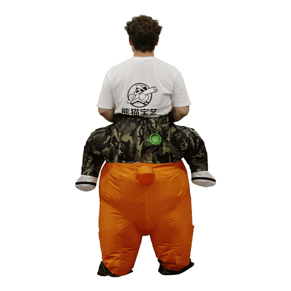 Inflatable Capybara Costume for Adult Blow Up Costumes Halloween Costumes Men Women Funny Ride on Animal Costume for Cosplay Party