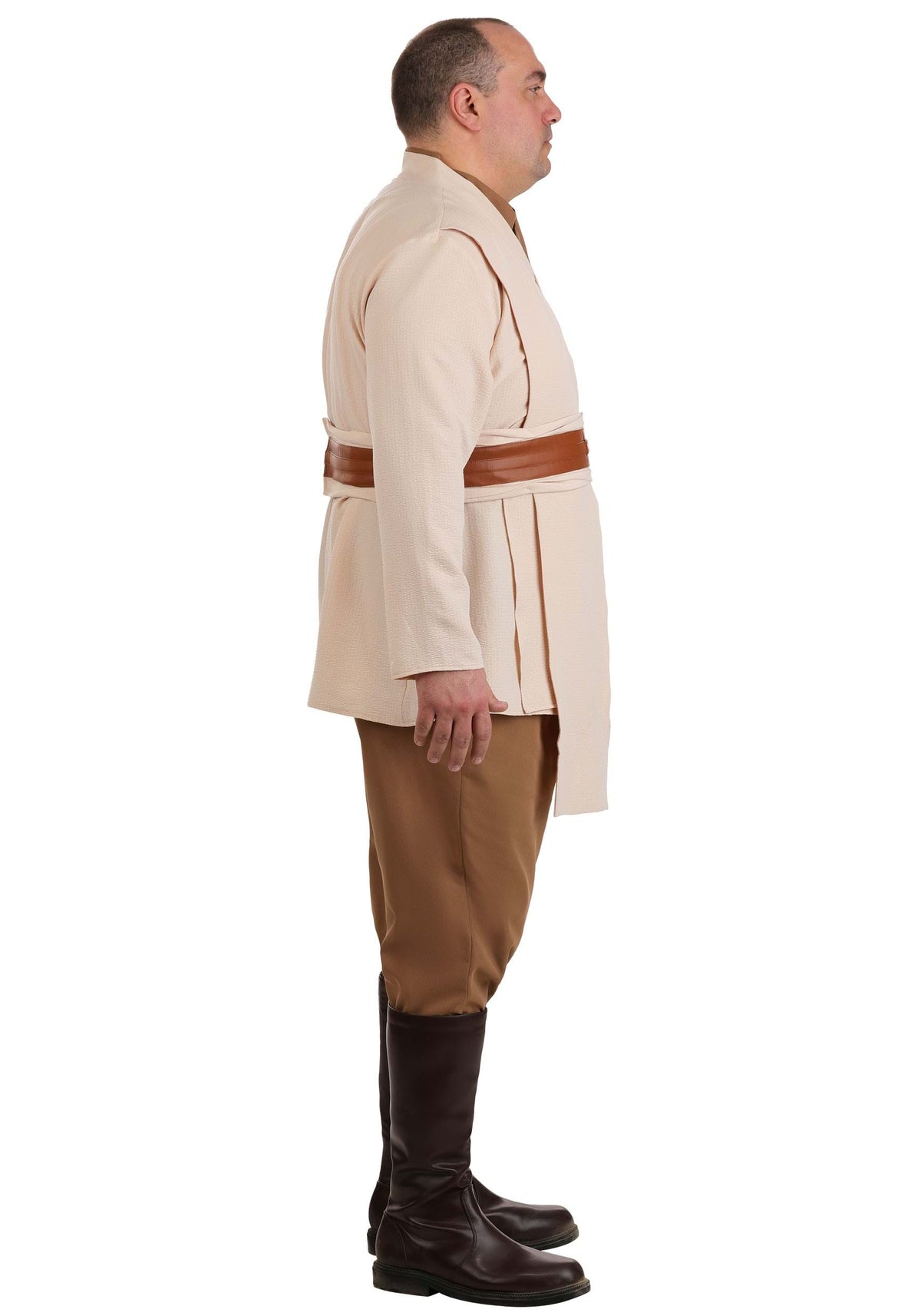 Plus Size Deluxe Star Wars Jedi Men's Costume