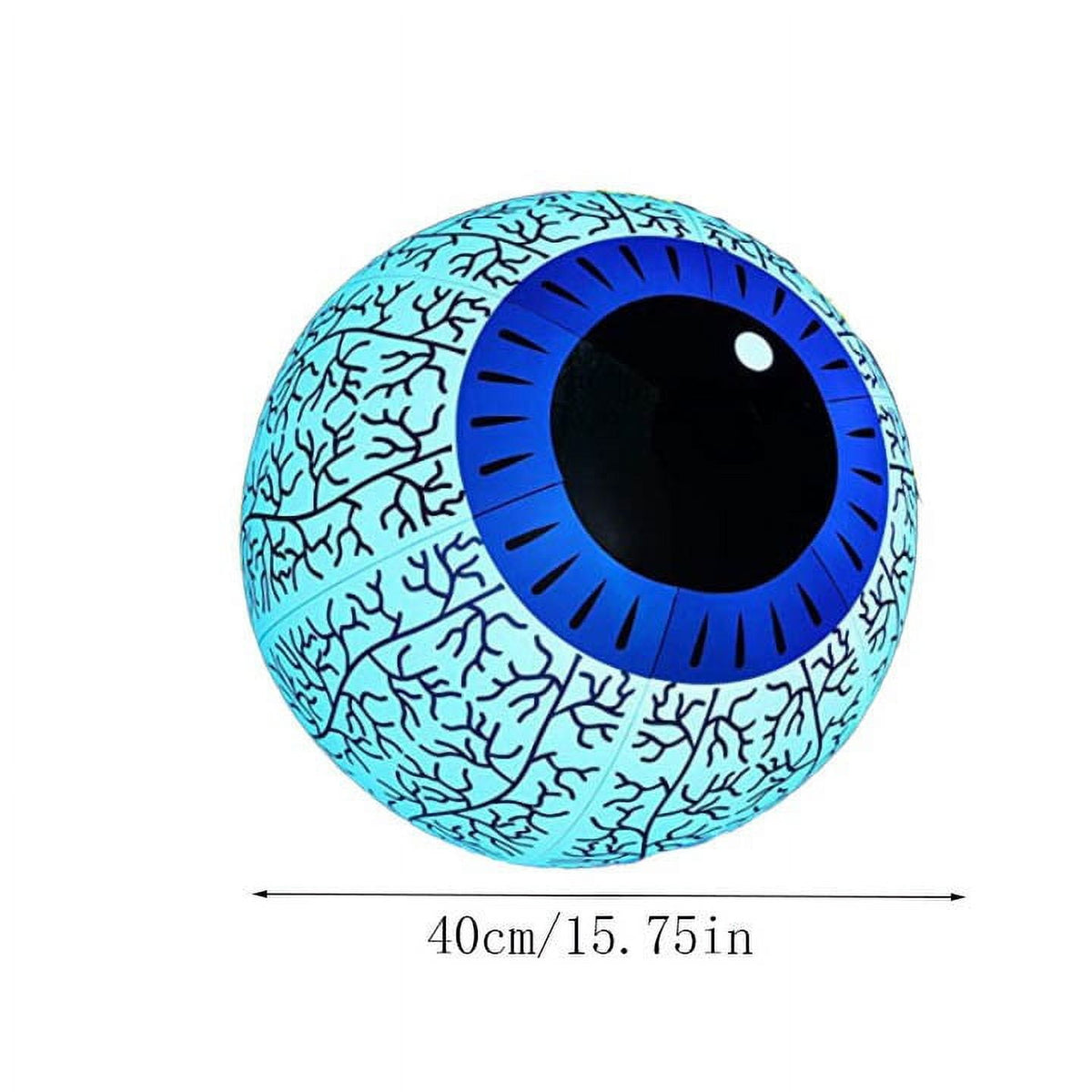 BGZLEU Halloween Inflatable Eyeball Lights Halloween PVC Inflatable Horror Ghost Garden Decoration
